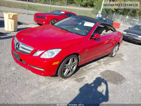 WDDKK5KF1CF144570 — 2012 Mercedes E-Klasse, фото 3 с аукциона IAAI, Переворот