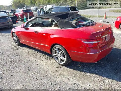 WDDKK5KF1CF144570 — 2012 Mercedes E-Klasse, фото 4 с аукциона IAAI, Переворот