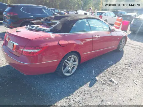 WDDKK5KF1CF144570 — 2012 Mercedes E-Klasse, фото 5 с аукциона IAAI, Переворот