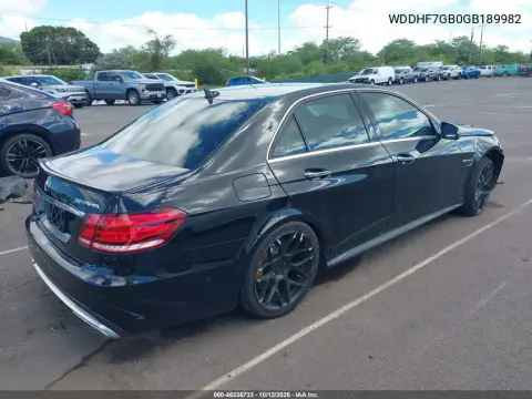 2016 Mercedes-Benz Amg E 63 S 4Matic VIN WDDHF7GB0GB189982 фото 4