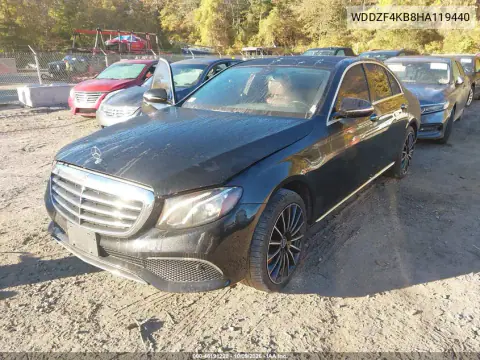 2017 Mercedes-Benz E 300 4Matic VIN WDDZF4KB8HA119440 фото 2