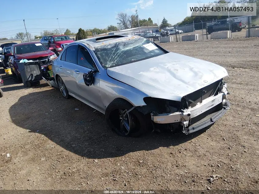 2017 Mercedes-Benz E 300 VIN WDDZF4JB1HA057493 фото 1