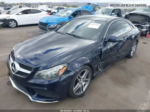 2017 Mercedes-Benz E 400 VIN WDDKJ6FB2HF360595 фото 3