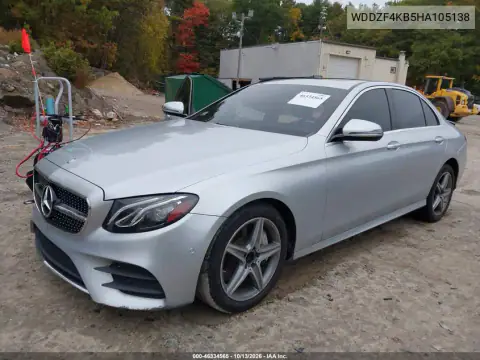 WDDZF4KB5HA105138 — 2017 Mercedes E-Klasse, фото 2 с аукциона IAAI, Пресная вода