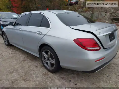 WDDZF4KB5HA105138 — 2017 Mercedes E-Klasse, фото 3 с аукциона IAAI, Пресная вода