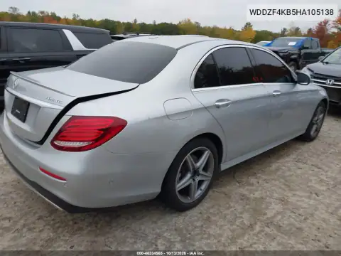 WDDZF4KB5HA105138 — 2017 Mercedes E-Klasse, фото 4 с аукциона IAAI, Пресная вода