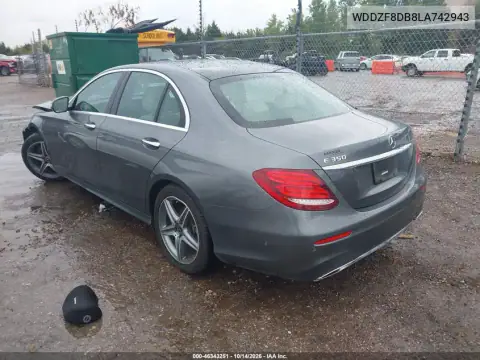 WDDZF8DB8LA742943 — 2020 Mercedes E-Klasse, фото 3 с аукциона IAAI, Передняя часть