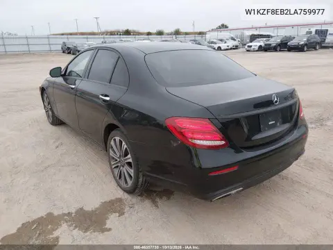 2020 Mercedes-Benz E 350 4Matic VIN W1KZF8EB2LA759977 фото 4