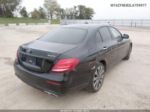 2020 Mercedes-Benz E 350 4Matic VIN W1KZF8EB2LA759977 фото 5