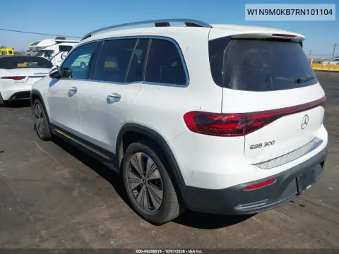 2024 Mercedes-Benz Eqb 300 Suv 4Matic VIN W1N9M0KB7RN101104 фото 3