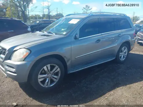 2011 Mercedes-Benz Gl 450 4Matic VIN 4JGBF7BE8BA628910 фото 3