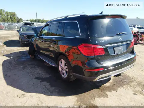 4JGDF2EE3GA683666 — 2016 Mercedes GL-Klasse, фото 3 с аукциона IAAI, Повреждение двигателя