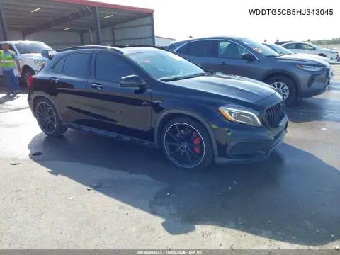 WDDTG5CB5HJ343045 — 2017 Mercedes GLA-Klasse, Град, фото до ремонта