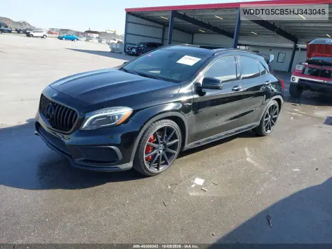 2017 Mercedes-Benz Amg Gla 45 4Matic VIN WDDTG5CB5HJ343045 фото 3