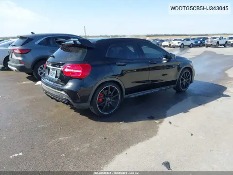 2017 Mercedes-Benz Amg Gla 45 4Matic VIN WDDTG5CB5HJ343045 фото 5