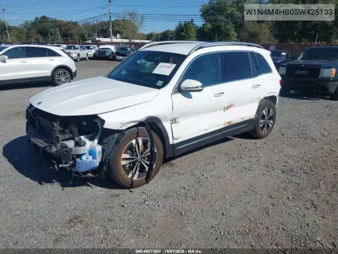 2025 Mercedes-Benz Glb 250 4Matic VIN W1N4M4HB0SW425133 фото 3