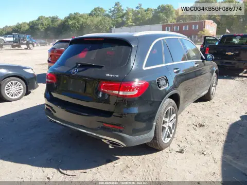 2016 Mercedes-Benz Glc 300 4Matic VIN WDC0G4KB5GF086974 фото 5