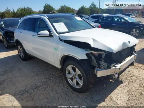 WDC0G4JB7HV006714 — 2017 Mercedes GLC, Передняя часть, фото до ремонта