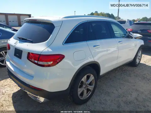 WDC0G4JB7HV006714 — 2017 Mercedes GLC, фото 5 с аукциона IAAI, Передняя часть