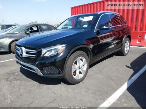 WDC0G4KB3HV013593 — 2017 Mercedes GLC, фото 3 с аукциона IAAI, Естественный износ