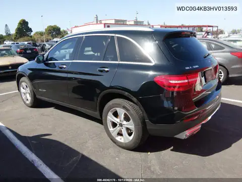 WDC0G4KB3HV013593 — 2017 Mercedes GLC, фото 4 с аукциона IAAI, Естественный износ