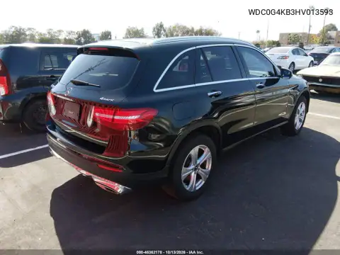 WDC0G4KB3HV013593 — 2017 Mercedes GLC, фото 5 с аукциона IAAI, Естественный износ