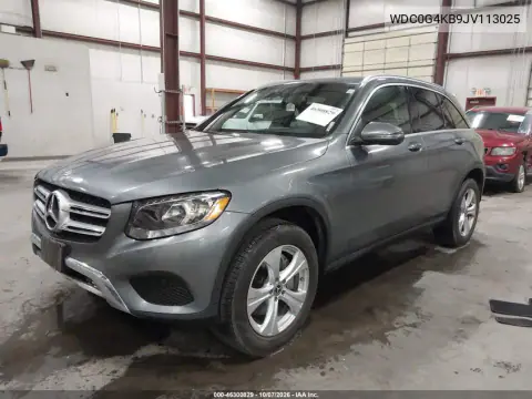 2018 Mercedes-Benz Glc 300 4Matic VIN WDC0G4KB9JV113025 фото 3