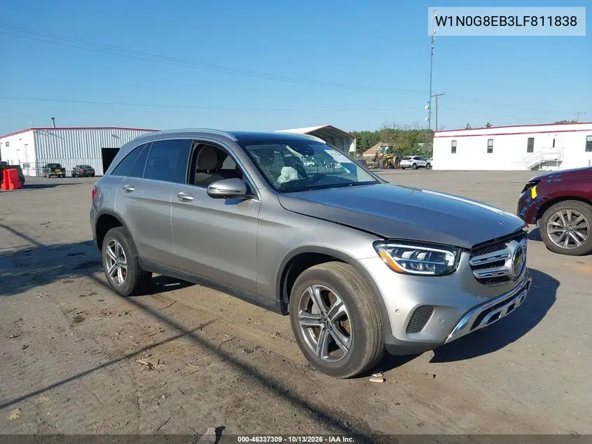 2020 Mercedes-Benz Glc 300 4Matic VIN W1N0G8EB3LF811838 фото 1