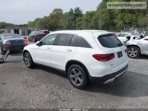 2022 Mercedes-Benz Glc 300 4Matic Suv VIN W1N0G8EB6NV343807 фото 3