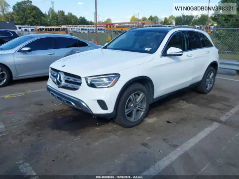 2022 Mercedes-Benz Glc 300 Suv VIN W1N0G8DB0NV398321 фото 3