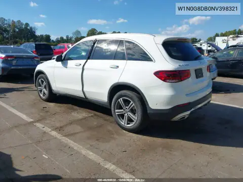 2022 Mercedes-Benz Glc 300 Suv VIN W1N0G8DB0NV398321 фото 4