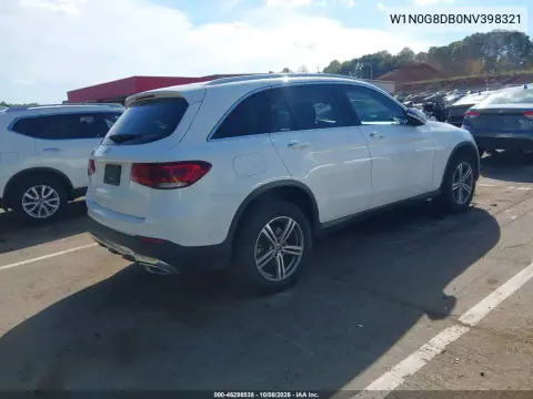 2022 Mercedes-Benz Glc 300 Suv VIN W1N0G8DB0NV398321 фото 5