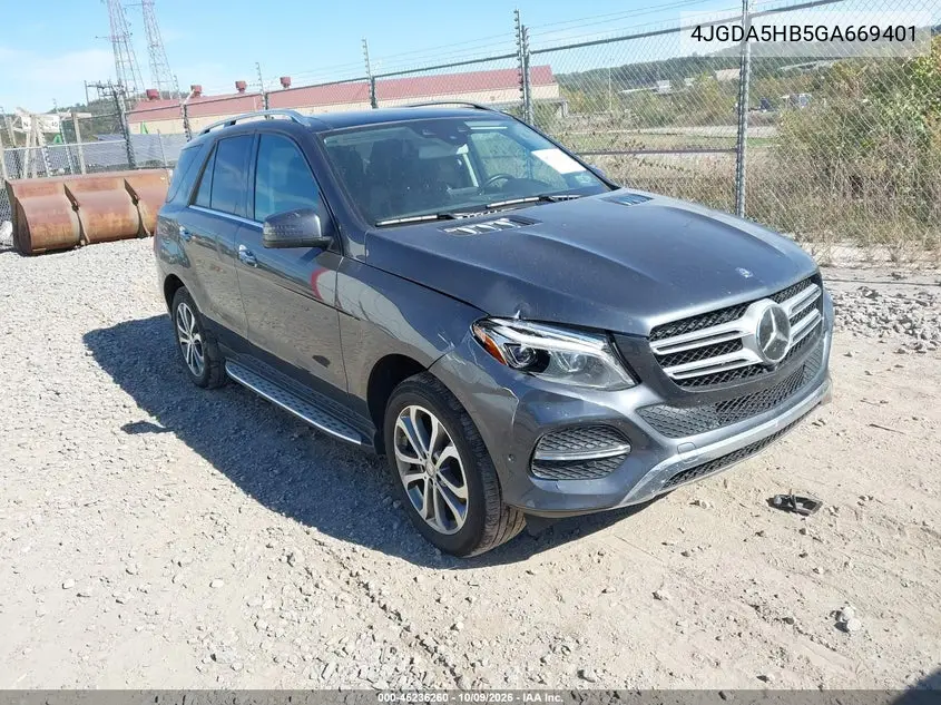 2016 Mercedes-Benz Gle 350 4Matic VIN 4JGDA5HB5GA669401 фото 2