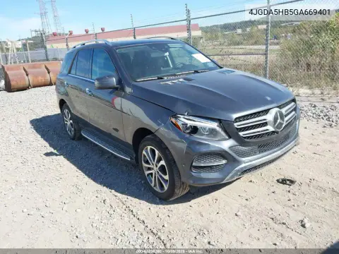 4JGDA5HB5GA669401 — 2016 Mercedes GLE, Передняя часть, фото до ремонта