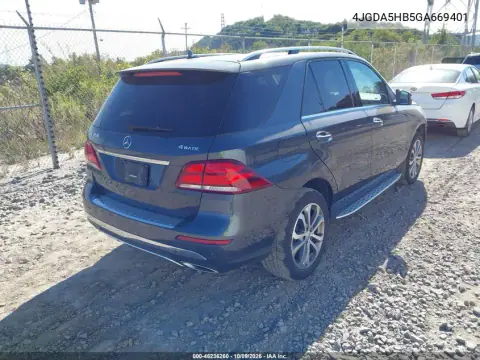 2016 Mercedes-Benz Gle 350 4Matic VIN 4JGDA5HB5GA669401 фото 5