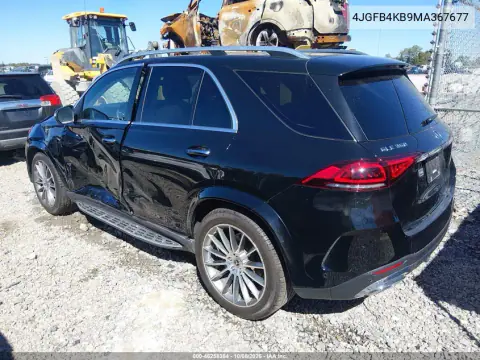 2021 Mercedes-Benz Gle 350 4Matic VIN 4JGFB4KB9MA367677 фото 4