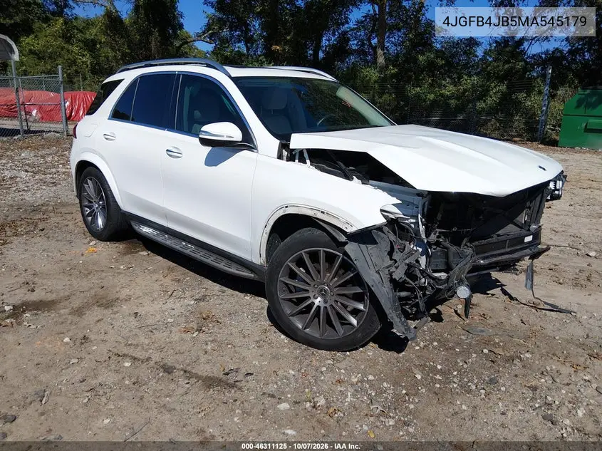 2021 Mercedes-Benz Gle 350 VIN 4JGFB4JB5MA545179 фото 1