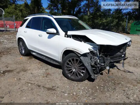 4JGFB4JB5MA545179 — 2021 Mercedes GLE, Передняя часть, фото до ремонта