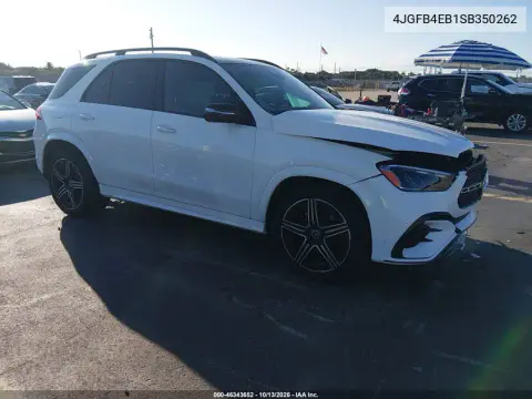 4JGFB4EB1SB350262 — 2025 Mercedes GLE, Передний левый, фото до ремонта