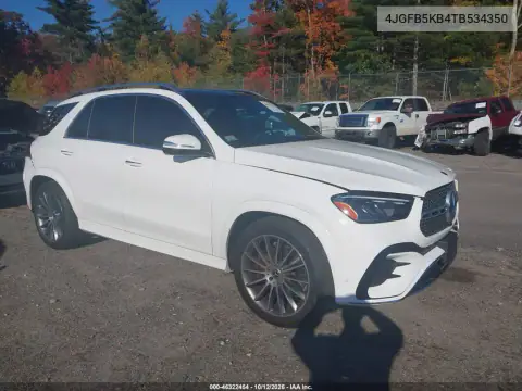 4JGFB5KB4TB534350 — 2026 Mercedes GLE, Сзади, фото до ремонта