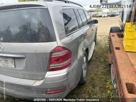 2008 Mercedes Benz Gl320 Cdi VIN 4JGBF22E88A382114 фото 4