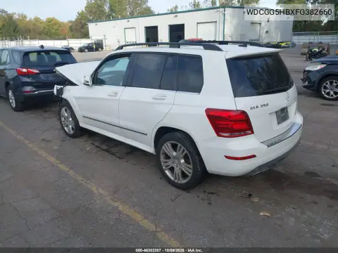 2015 Mercedes-Benz Glk 350 VIN WDCGG5HBXFG382660 фото 3