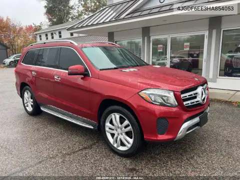 4JGDF6EE3HA854053 — 2017 Mercedes GLS-Klasse, Естественный износ, фото до ремонта