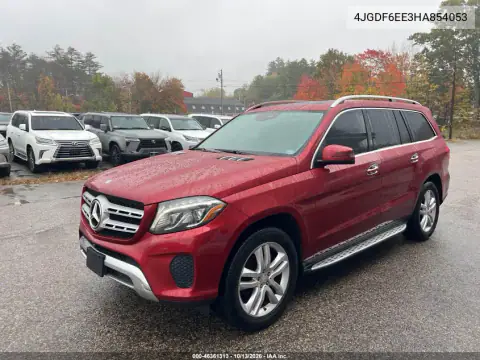 4JGDF6EE3HA854053 — 2017 Mercedes GLS-Klasse, фото 2 с аукциона IAAI, Естественный износ