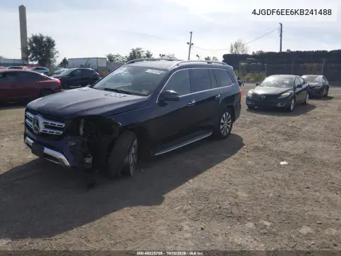 2019 Mercedes-Benz Gls 450 4Matic VIN 4JGDF6EE6KB241488 фото 3