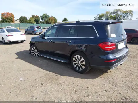 2019 Mercedes-Benz Gls 450 4Matic VIN 4JGDF6EE6KB241488 фото 4