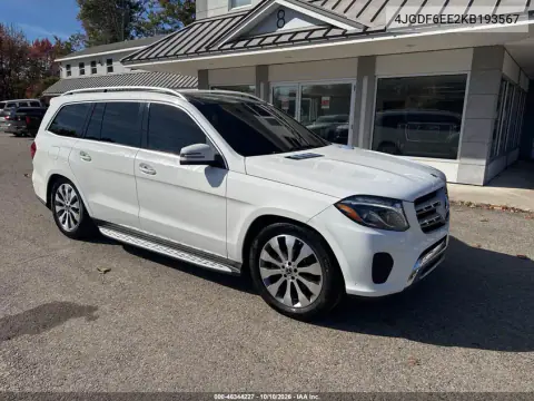 4JGDF6EE2KB193567 — 2019 Mercedes GLS-Klasse, Естественный износ, фото до ремонта