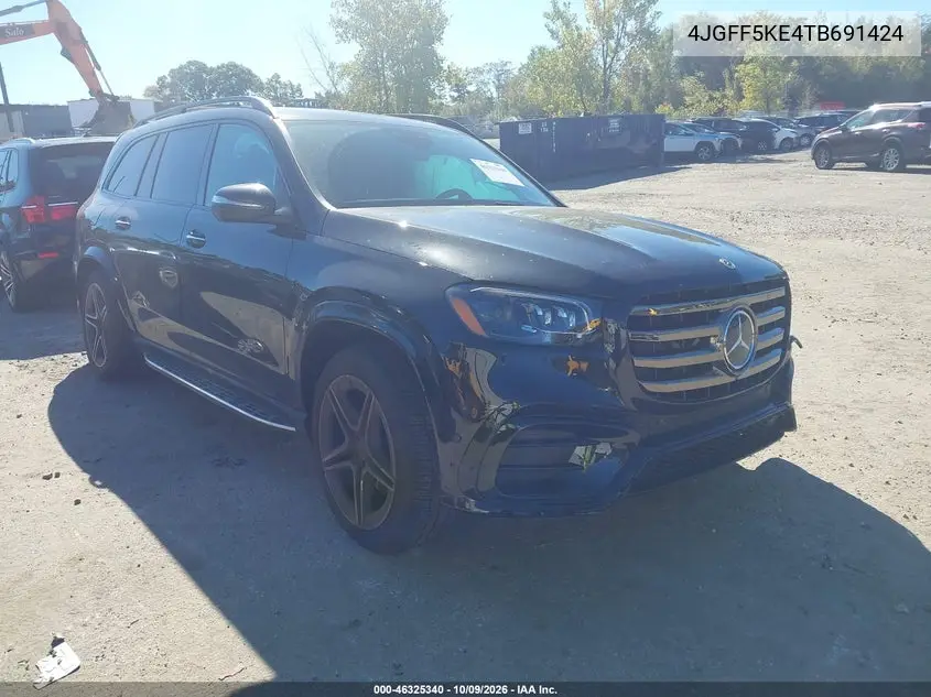 2026 Mercedes-Benz Gls 450 4Matic VIN 4JGFF5KE4TB691424 фото 1