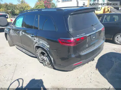 2026 Mercedes-Benz Gls 450 4Matic VIN 4JGFF5KE4TB691424 фото 3