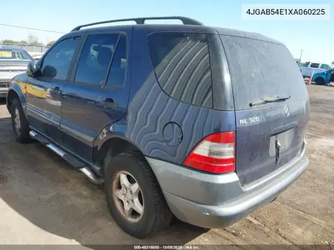 1999 Mercedes-Benz Ml 320 VIN 4JGAB54E1XA060225 фото 3
